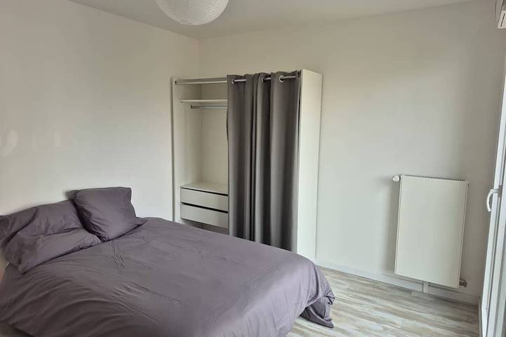 Apartamento entero, Spacious 4-room apartment near Paris and Orly Airport in Châtenay-Malabry, Altos del Sena