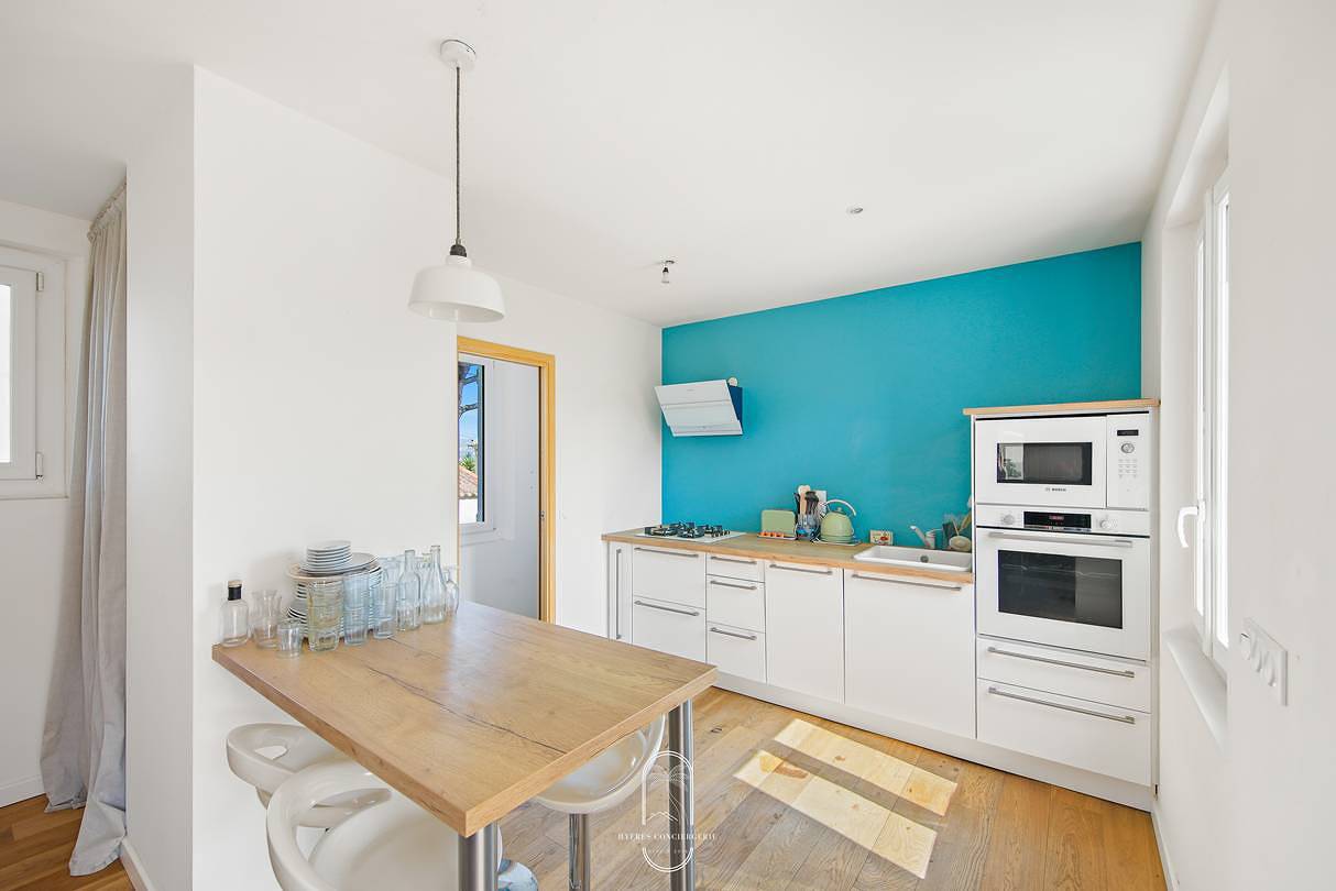 Ferienhaus für 3 Personen mit Terrasse in La Capte, Hyeres