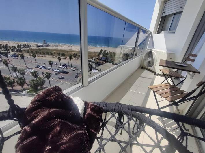 Gîte pour 2 personnes, avec vue et balcon à Ashdod - 4