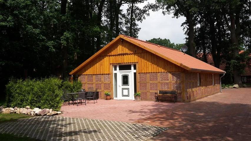 Ferienhaus für 6 Personen, mit Terrasse und Garten sowie Ausblick in Löningen