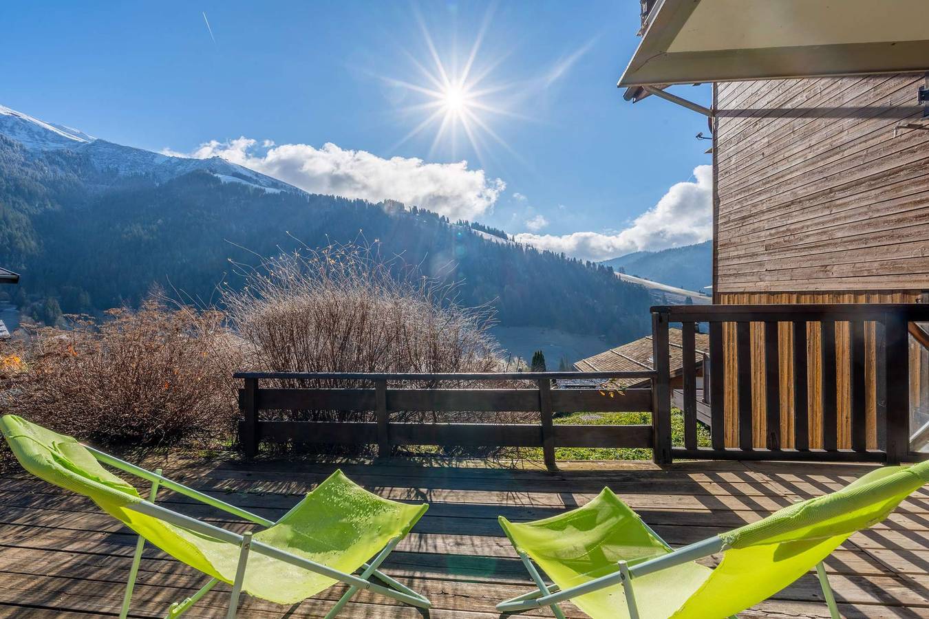 Apartamento vacacional entero, Viktorsun 1 : T2 terrasse ensoleillée, superbe vue montagnes in La Clusaz, Región de Annecy