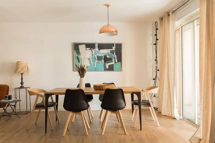 Gîte pour 6 personnes, avec jardin et terrasse dans Gare De Bastia