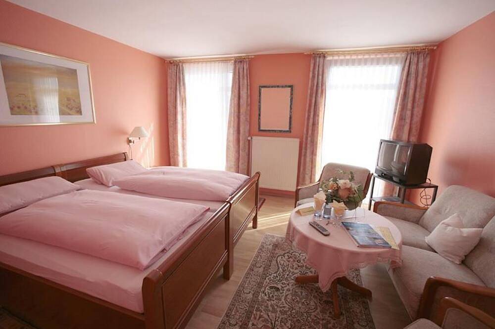 Doppelzimmer Bad oder Dusche/Wc - Hotel Rhein-Residenz in Bad Breisig, Osteifel