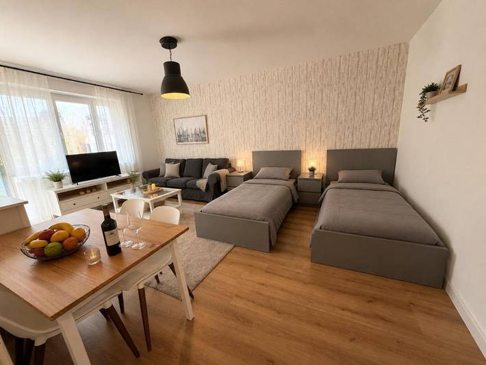 Hotel für 7 Personen, mit Balkon und Terrasse sowie Whirlpool und Sauna