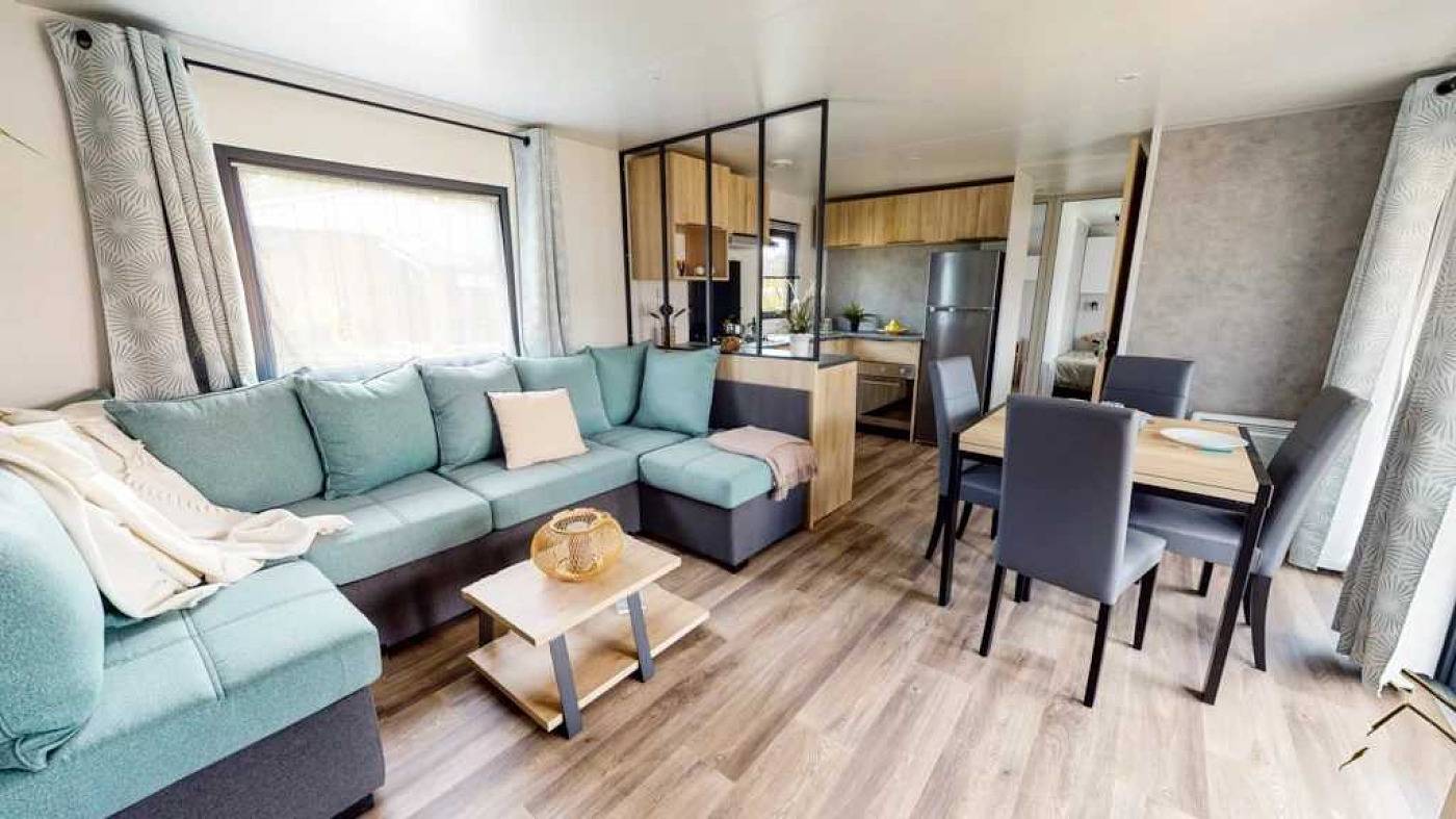 Zecamping 4* animé piscine couverte dog friendly locatif clim 36m2 in La Tremblade, Côte de Beauté