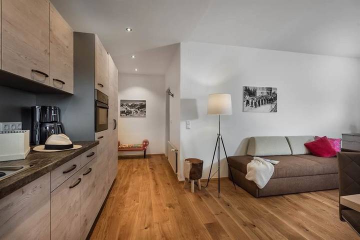 Ganze Ferienwohnung, App."Resl"1 Sz.+Wohn-Schlafz./Bad/Terasse. in Hohe Tauern, Dorfgastein