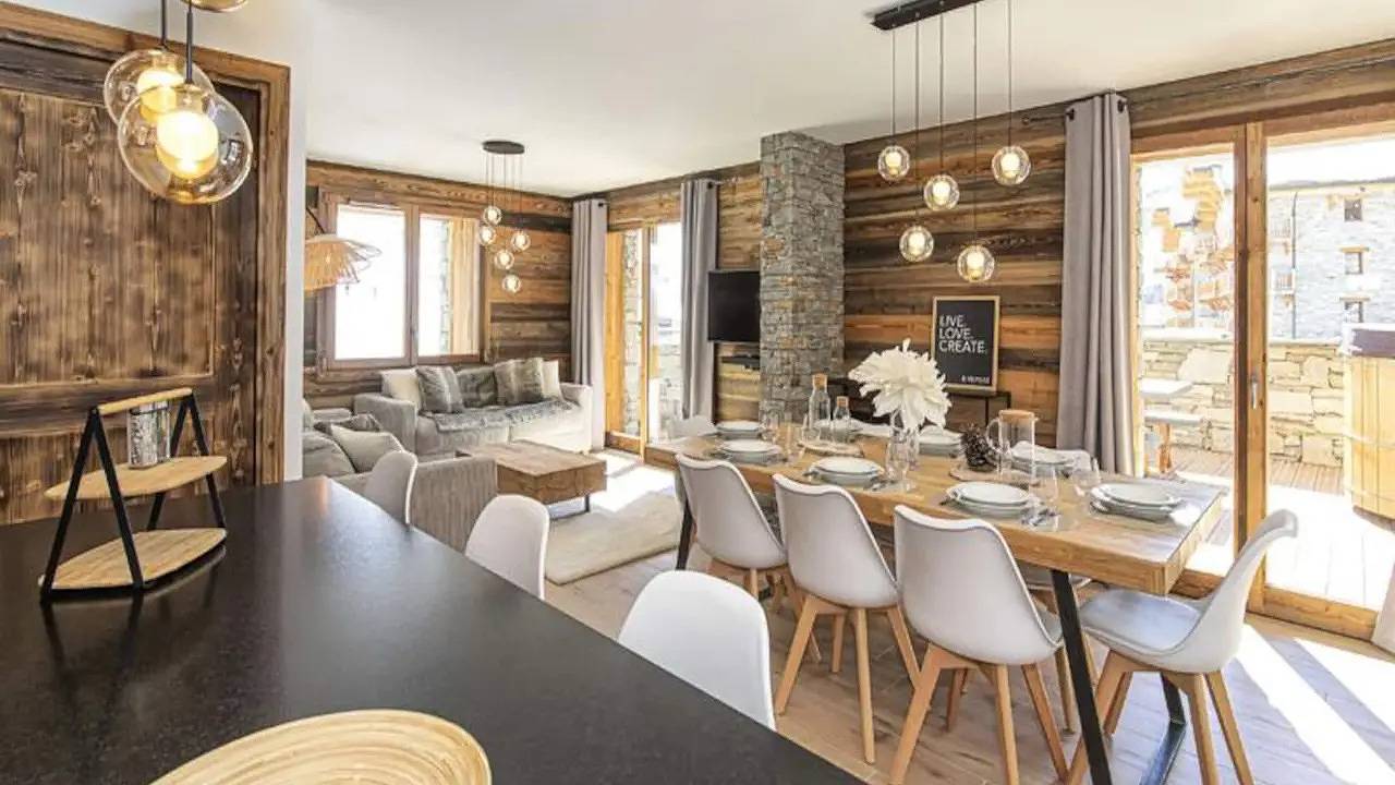 Appartement de vacances entier, Ferienwohnung für 8 Personen (80 m²) in Bonneval-sur-Arc in Bonneval-sur-Arc, Région de Saint-Jean-de-Maurienne