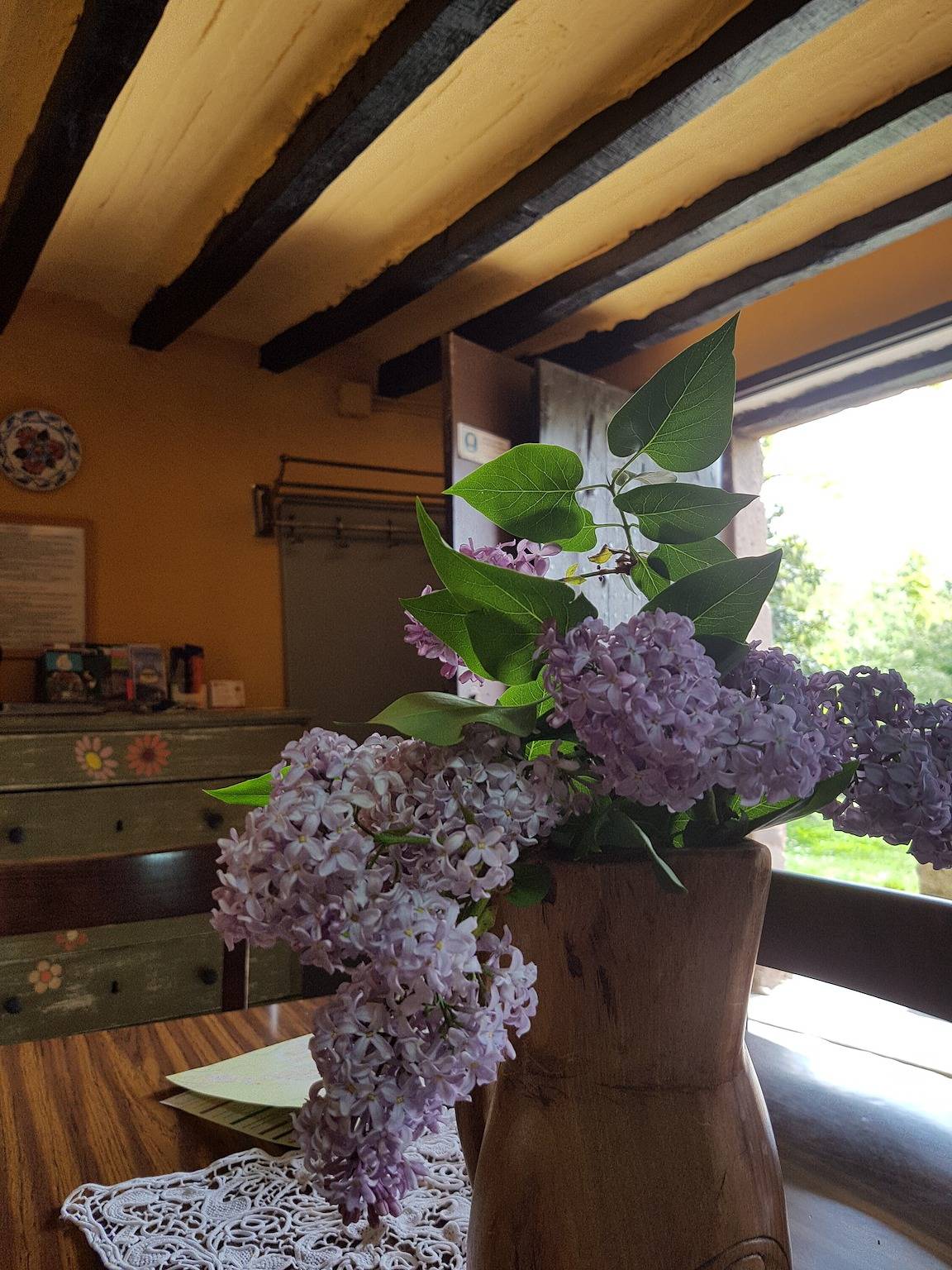 Casa rural 'Cargol Mas Violella' con vistas a la montaña, piscina y Wi-Fi in San Juan les Fonts, Parc Natural de Zona Volcànica de la Garrotxa