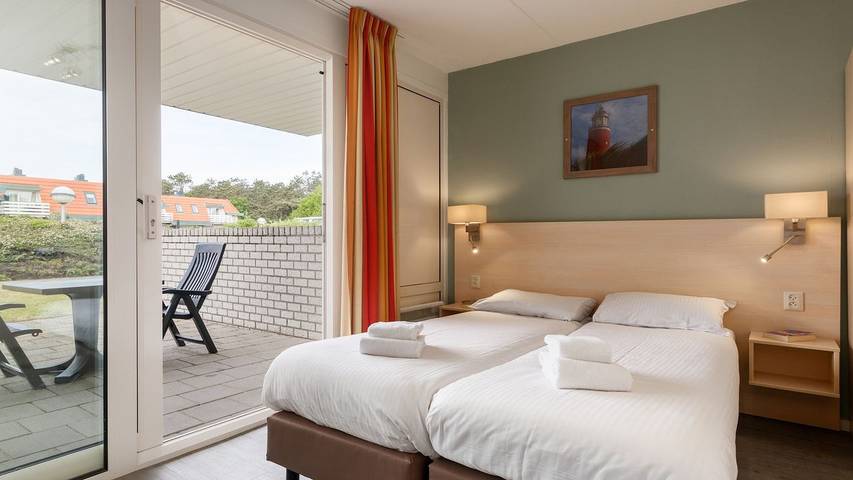 Ferienwohnung für 2 Personen, mit Pool und Garten auf Texel