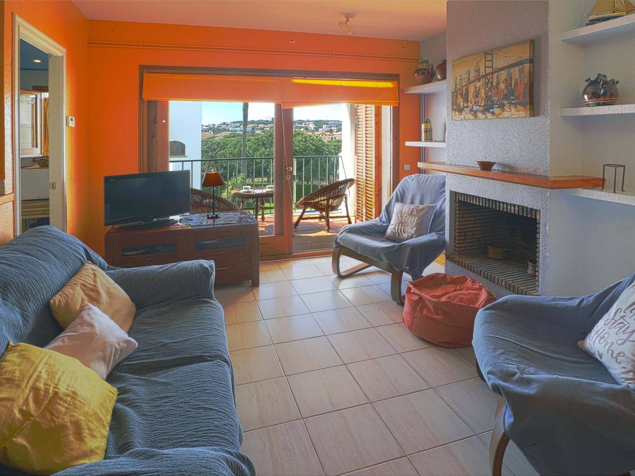 Apartamento entero, Apartamento en S'Agaró para 5 personas con terraza in S'Agaró, Platja d'Aro