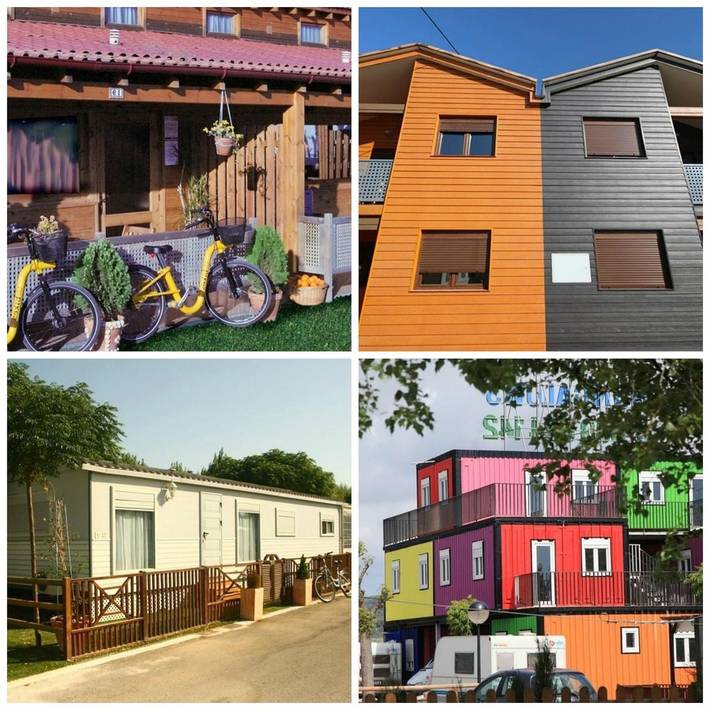 Bungalow für 4 Personen, mit Balkon und Terrasse sowie Garten und Kinderpool in Peñiscola