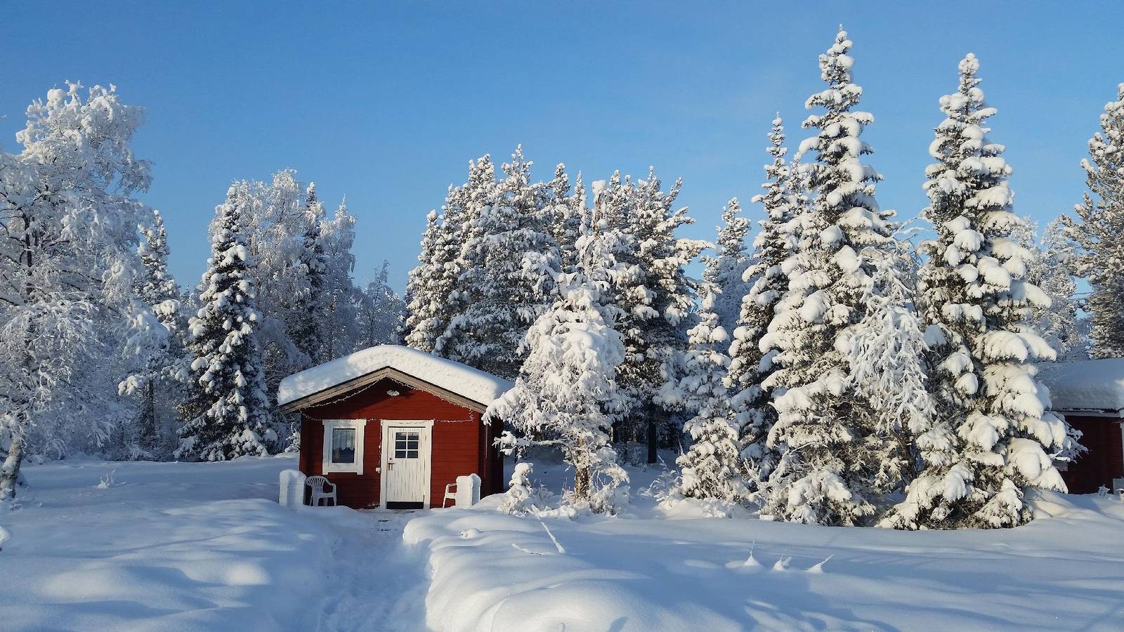 Ferienhaus in Arvidsjaur mit Kleiner Terrasse in Lappland (Schweden)