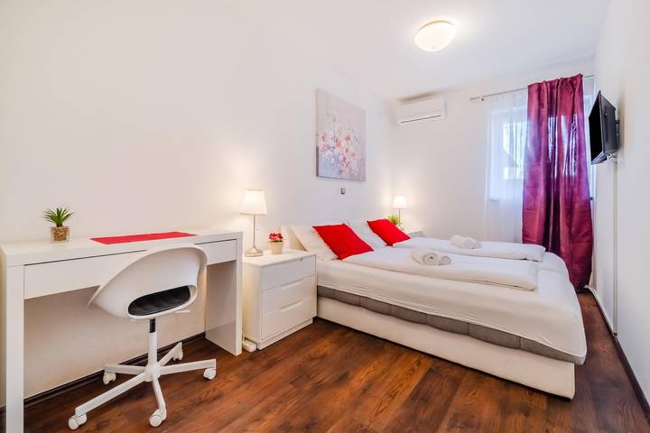 Geheel appartement, Red Vibe Studio Central 1 in Zagreb, Zagreb en omgeving