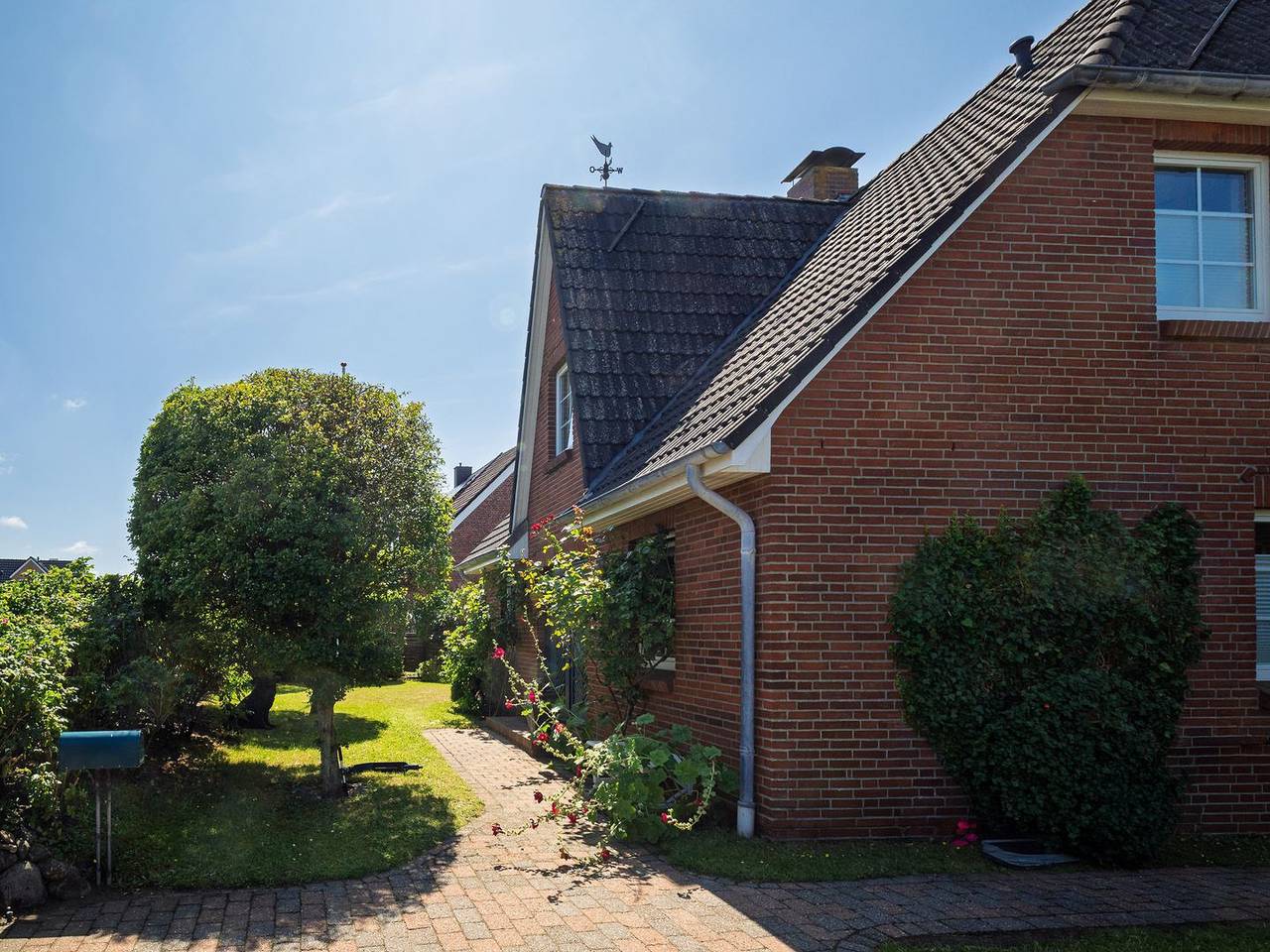 Schönes Einzelhaus mit 120 m², 5 Zimmern und großem Garten für bis zu 7 Personen in Westerland, Sylt (Gemeinde)