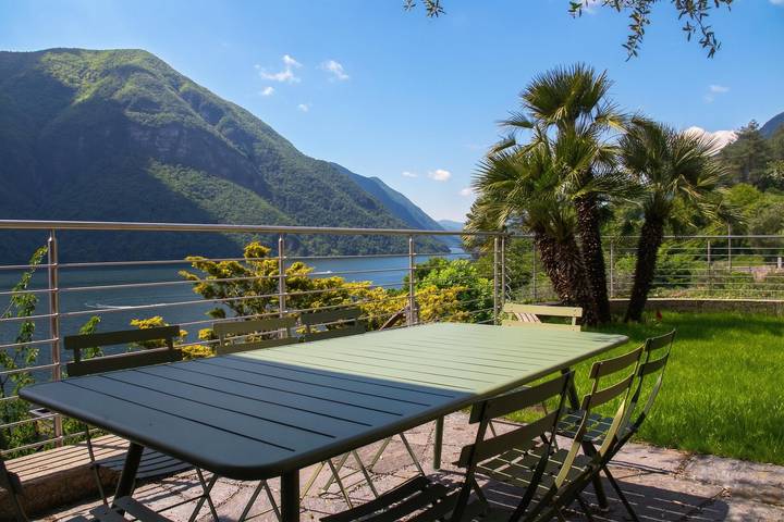 Ferienhaus für 6 Personen, mit Balkon und Seeblick, kinderfreundlich am Luganersee - 4