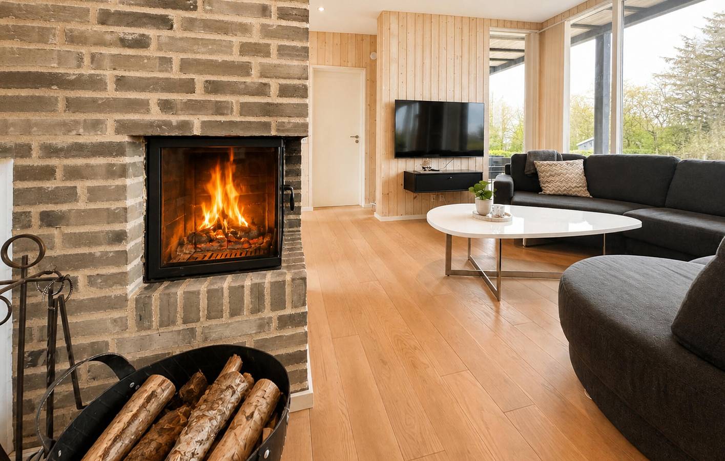 Ferienhaus für 8 Personen mit Garten in Ålbæk Strand, Limfjord in Westjütland
