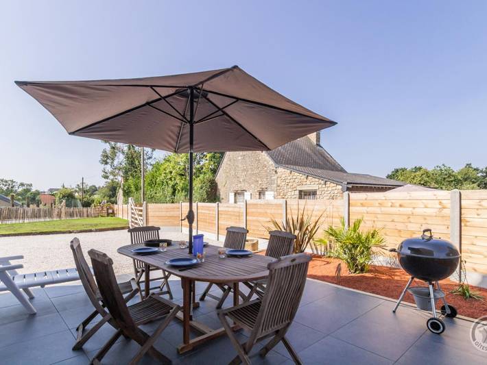 Gîte pour 5 personnes, avec jardin à La Rochelle-Normande - 4