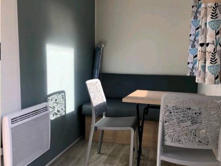 Camping Domaine Les Peupliers - Mobilheim 2 personen - Mh Rapid-home Hotelier 1Ch n°34B in Tinténiac, Saint-Malo und Umgebung
