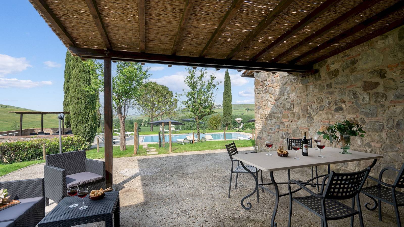 Villa für 12 Personen mit Garten in Montepulciano, Siena Provinz