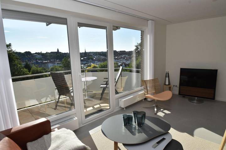 Ferienwohnung für 4 Personen, mit Ausblick und Balkon in Dampf Rundum
