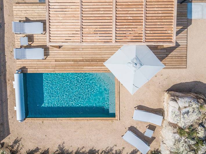 Villa pour 6 personnes, avec Terrasse et Jardin ainsi que Bassin pour enfant et Piscine à Lecci - 2