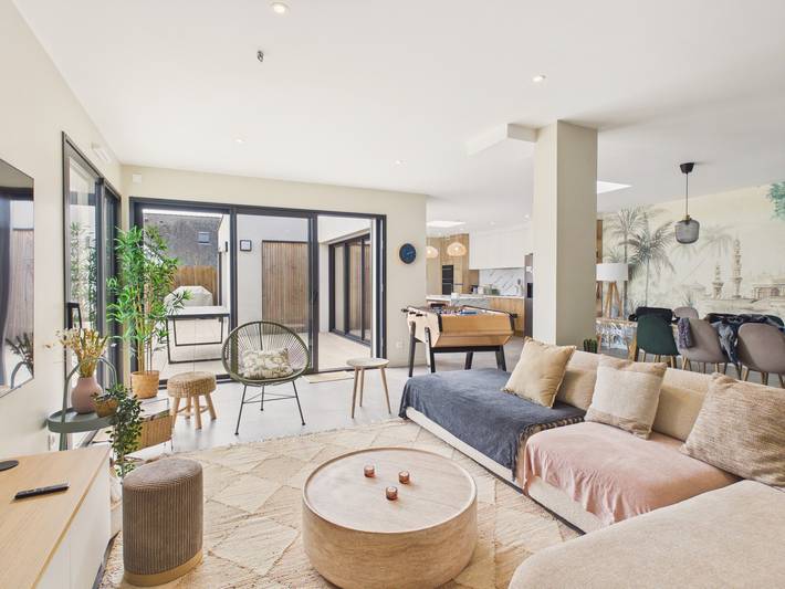 Maison de vacances pour 12 personnes, avec jardin et terrasse