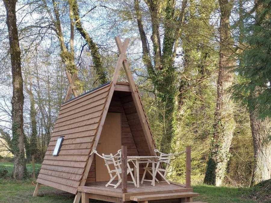 Camping Entre Terre et Mer  - Unterkunft 2 personen - Cabadienne in Pont-Scorff, Côte des Mégalithes