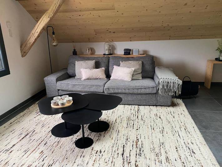 Gîte pour 2 personnes, avec vue ainsi que terrasse et sauna à Viuz-en-Sallaz - 4