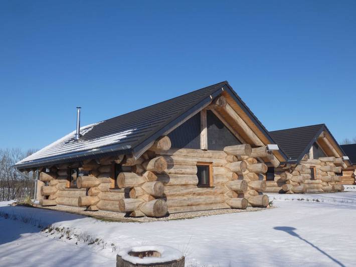 Feriendorf Tollensesee - Log Cabins Naturstamm Ferienhaus Müritz 12 in Tollensesee, Groß Nemerow