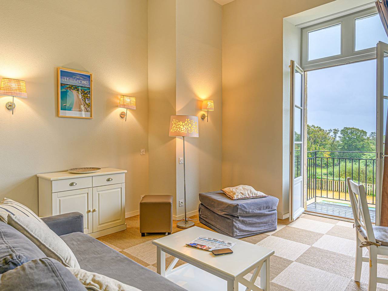 Appartement entier, Château De Kergonano in Baden (France), Côte des Mégalithes