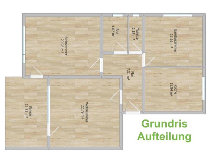Ferienwohnung für 6 Personen, mit Balkon in Müllheim - 4