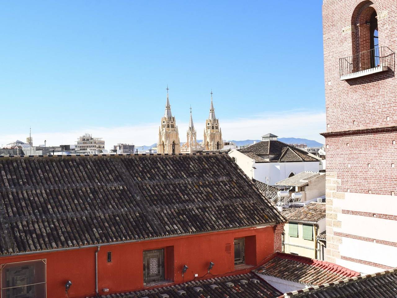 Studio entier, Studio pour 3 personnes avec terrasse in Malaga Centro Historico, Malaga