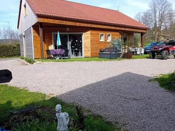 Chalet pour 5 personnes, avec vue et jardin, animaux acceptés dans les Vosges