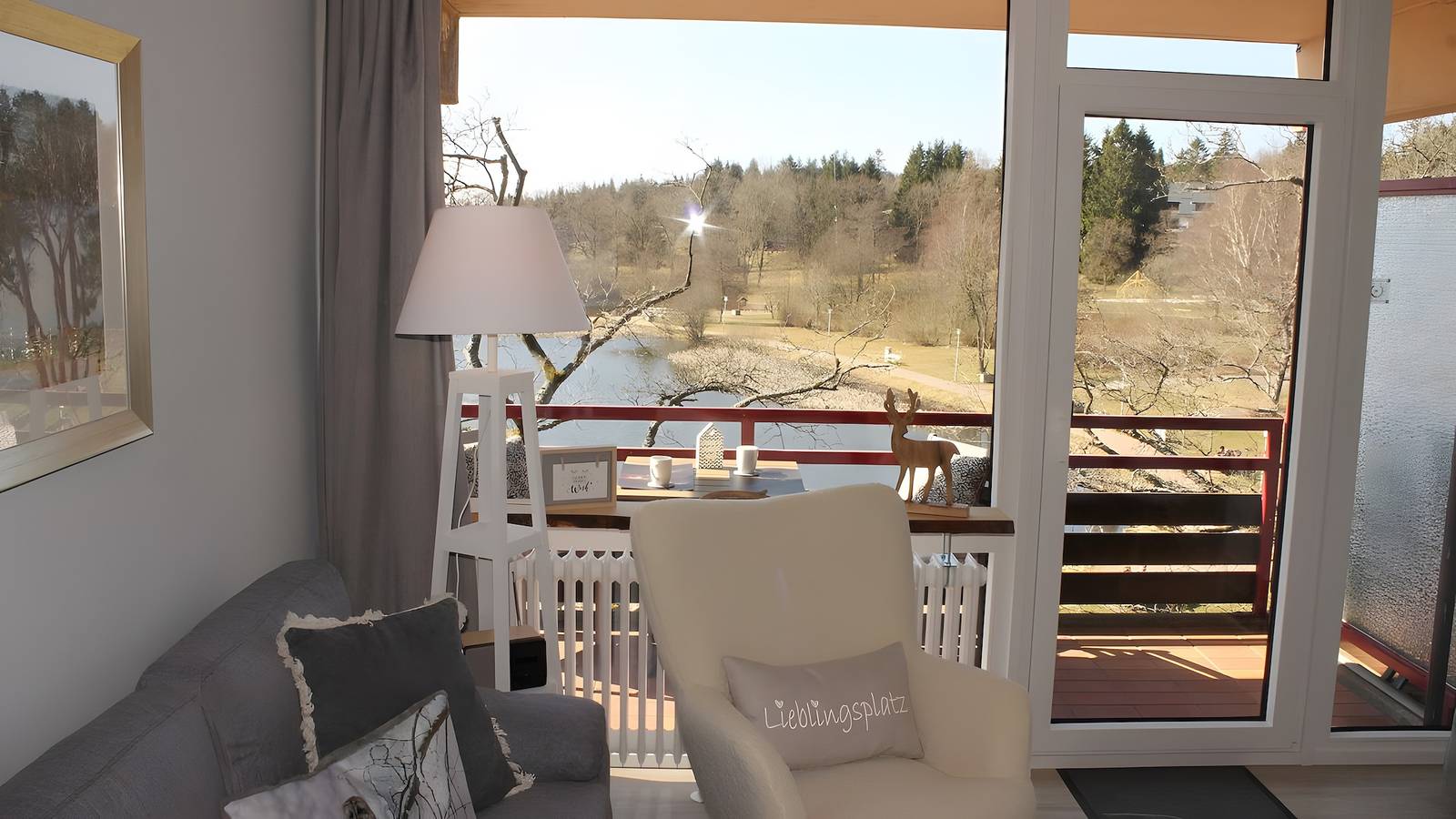 Appartamento intero, Appartamento per 2 persone a Goslar Hahnenklee direttamente sul lago Kranichsee in Hahnenklee, Goslar