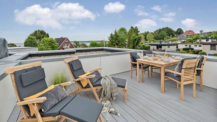 Ferienhaus für 5 Personen, mit Ausblick und Terrasse in Bockholm