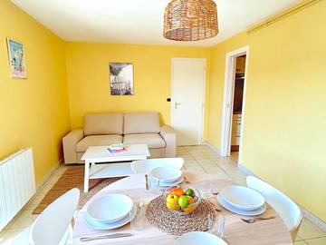 Gîte pour 4 personnes, avec balcon dans Office De Tourisme De Larmor Plage