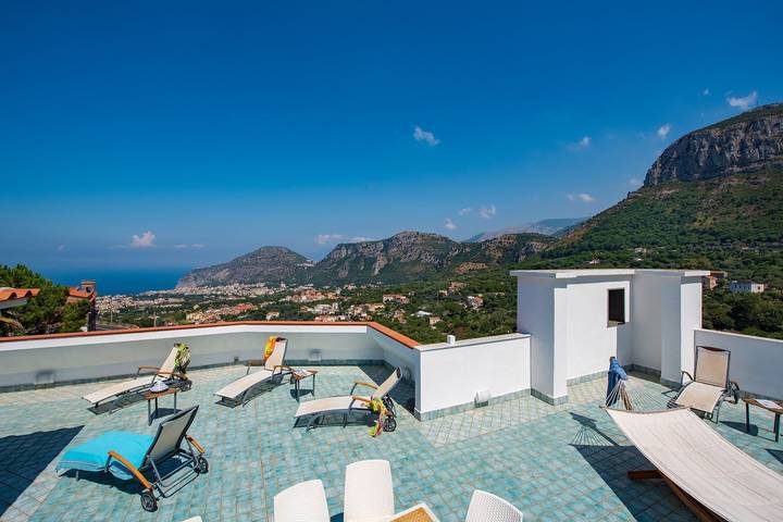 Chalet para 10 personas con terraza in Piano di Sorrento, Provincia de Nápoles