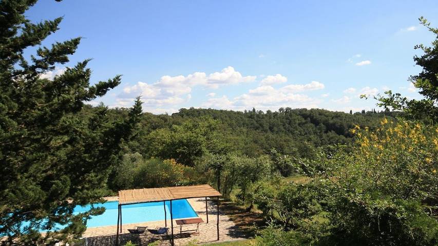 Location de vacances pour 7 personnes, avec piscine et jardin à Monteriggioni - 4