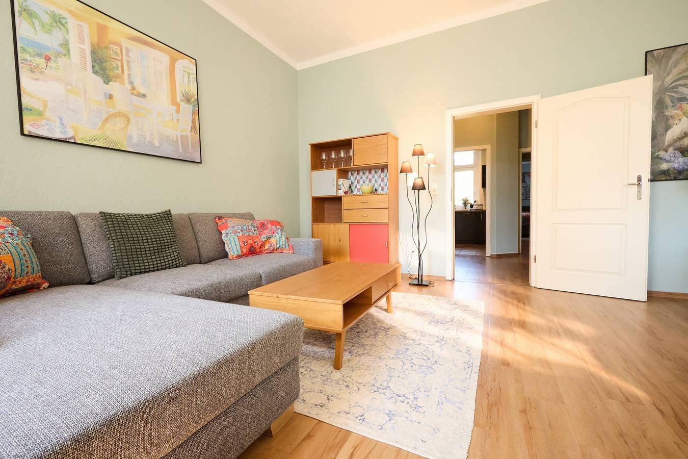 Ganze Ferienwohnung, Papagei in der Schweriner Altstadt in Schwerin, Schweriner See