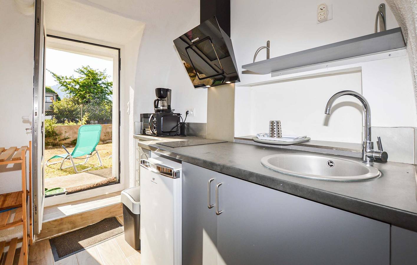 Appartamento intero, Accogliente appartamento a 300 m da Moriani-Plage: parcheggio e servizi moderni in Moriani-Plage, Corte e dintorni