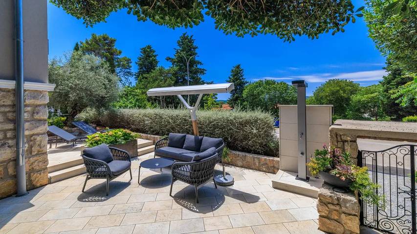 Apartament wakacyjny dla 2 osób, z taras w Crikvenica
