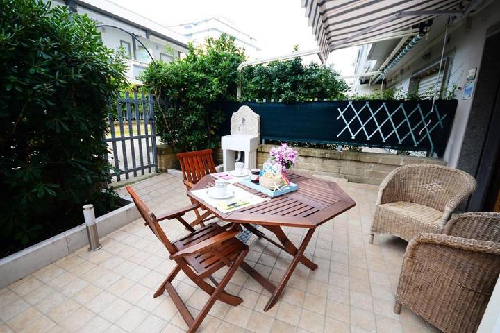 Ferienwohnung für 4 Personen, mit Garten, mit Haustier