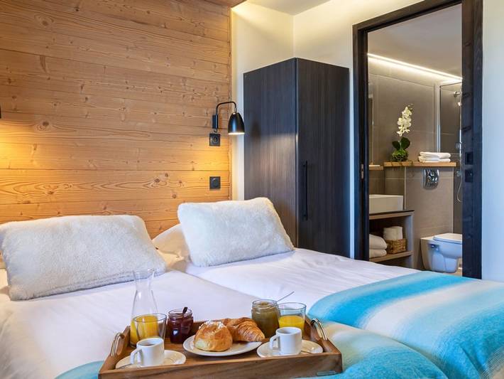 Gîte pour 11 personnes, avec terrasse ainsi que jacuzzi et sauna à Les Saisies - 3