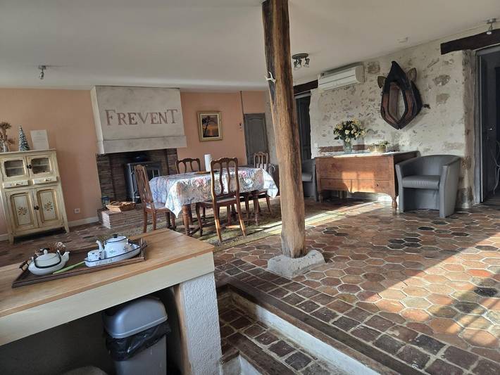 Gîte pour 4 personnes, avec jardin, animaux acceptés à La Chapelle-Rablais - 4