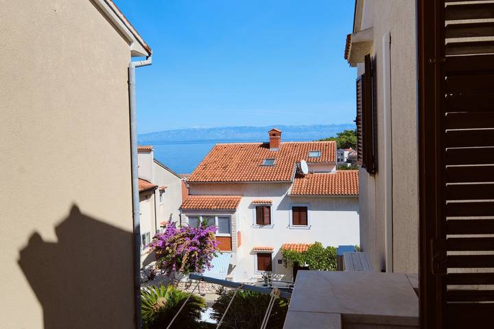 Apartament wakacyjny dla 4 osób, z balkon/ taras w Mali Lošinj