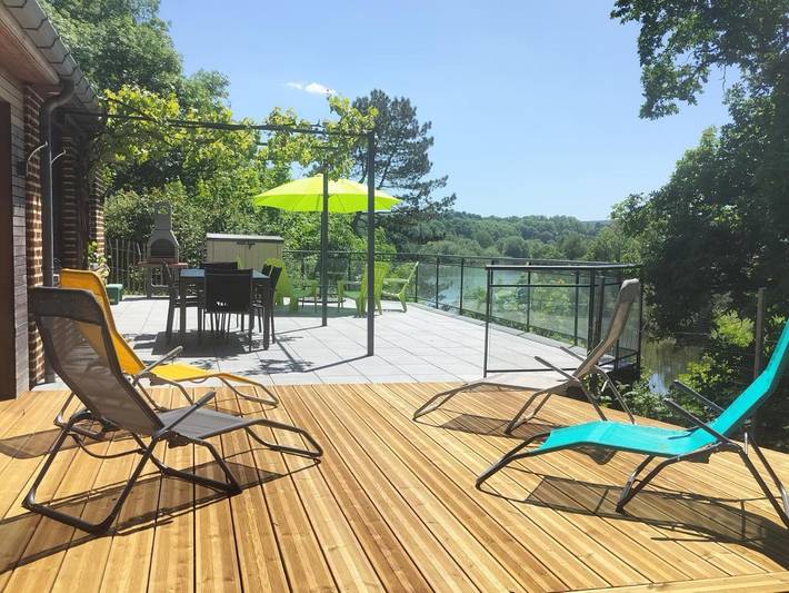 Casa de vacaciones para 6 personas, con jardín además de sauna y jacuzzi - 1