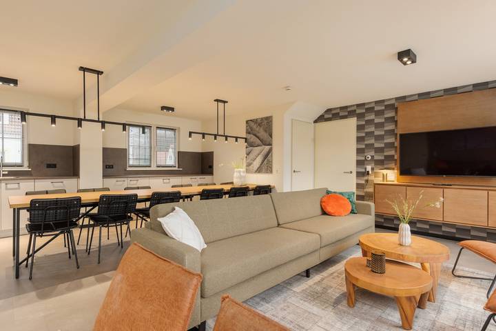 Ferienhaus für 12 Personen, mit Balkon/Terrasse und Terrasse sowie Garten in Bad Bentheim