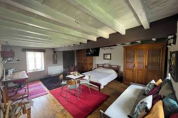 Gîte pour 13 personnes, avec jacuzzi et terrasse, animaux acceptés dans Sainte-Thérence