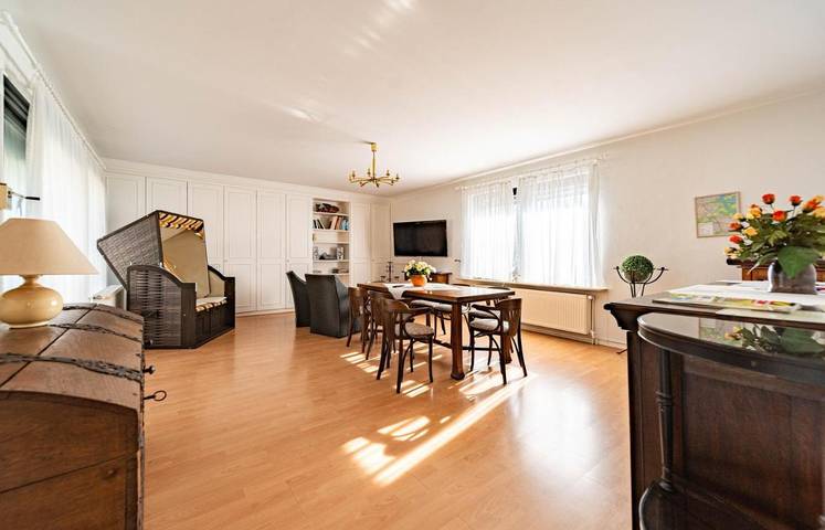 Ferienwohnung für 2 Personen, mit Terrasse und Garten sowie Ausblick