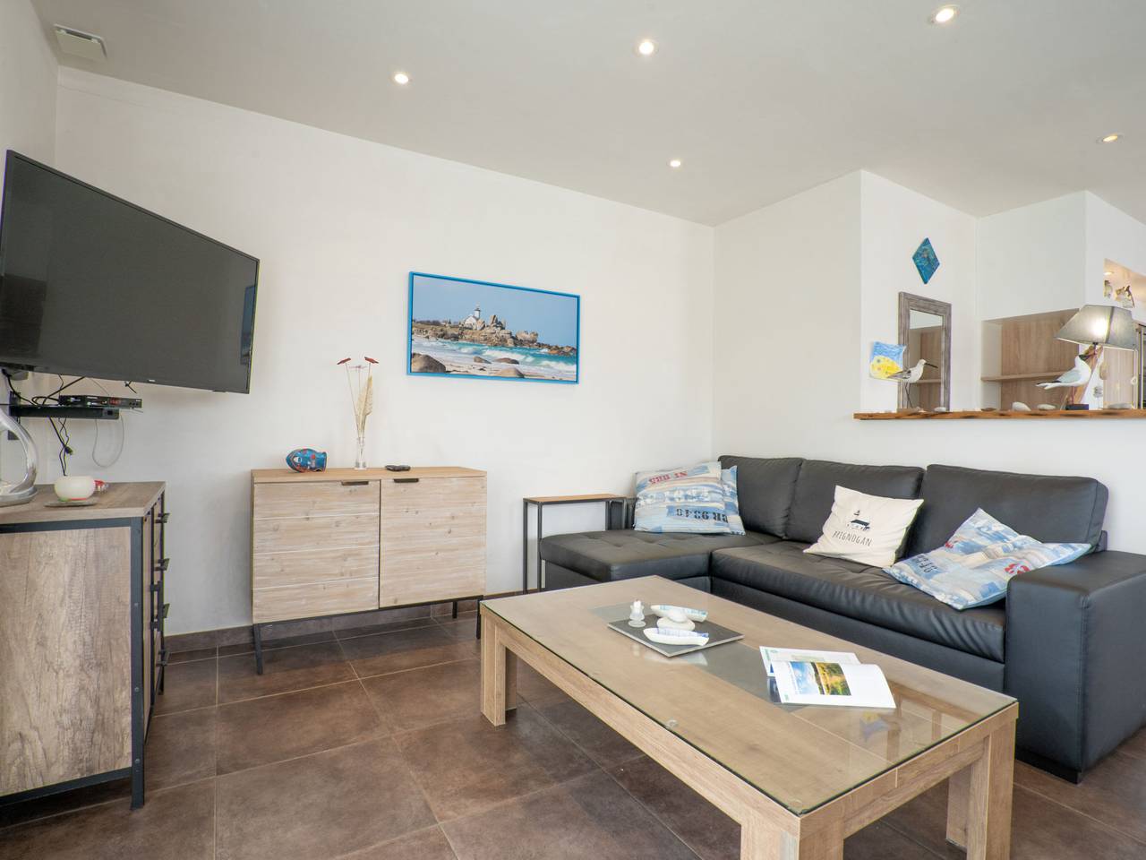 Ganze Wohnung, Les Chardons Bleus 1 in Brignogan-Plages, Brest und Umgebung